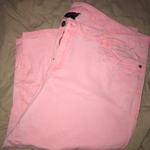 Pink Capri pants
